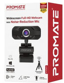 Promate Procam-1 Widescreen FULL-HD  webcam with Noise-Reduction Mic